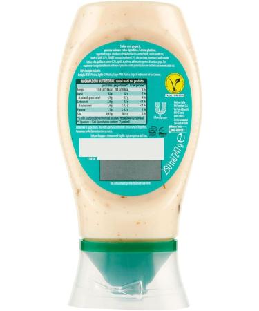 Set of 6 Calv Salsa yogurts with panna acida ed erba cipollina yogurt sauce with sour cream and chives 240 ml - Buy Online on GoSupps.com