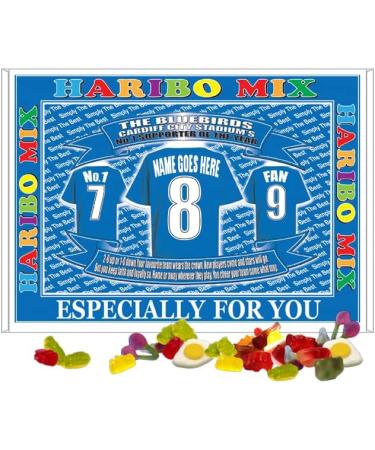 Cardiff Football Shirt Personalised Gift Boxed Sweets - Buy Online on GoSupps.com
