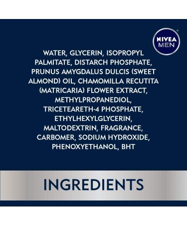 NIVEA Men Sensitive Skin & Stubble Balm - Face Lotion for Before & After Shave 4.2 fl oz - Pack of 1 - Buy Online on GoSupps.com