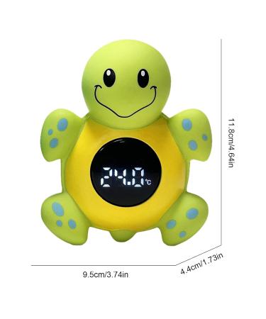Toddler Bath Thermometer | Cartoon Turtle Thermograph & Temperature Monitor for Safe Bathing - Buy Online on GoSupps.com