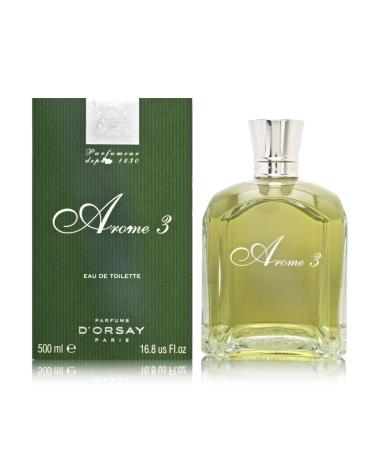 Arome 3 by D'Orsay for Unisex 16.8 oz Eau de Toilette Splash