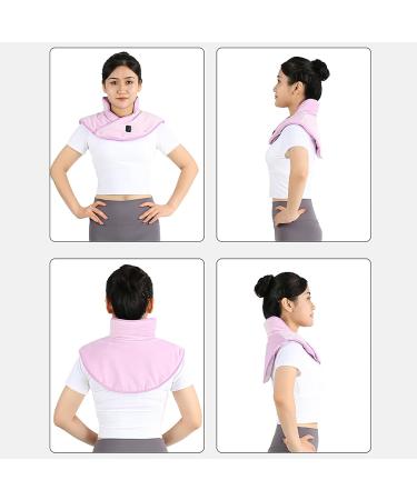 Interloximt Heated Shoulder Pad Fast Heating Neck & Shoulder Wrap with 3 Levels | Safe & Comfortable Heating Pillow for Men & Women - Buy Online on GoSupps.com