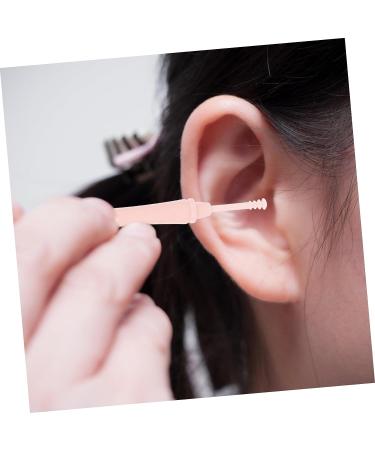 Healvian Double-Headed Spiral Ear Spoon Cleaning Tools - 4 Pcs Ear Cleaner Kit for Wax Removal - Random Color - 10x0.8x0.8cm - Buy Online on GoSupps.com