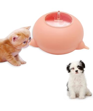 Puppy Milk Feeder with 3/4 Nipples - Self-Feeding Nursing Station for Multiple Puppies & Kittens - 200ML Pink - Buy Online on GoSupps.com