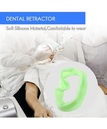 Silicone Soft Intraoral Lip Cheek Orthodontic Tooth Expander - 1pc Green | Buy Now for International Shipping - Buy Online on GoSupps.com