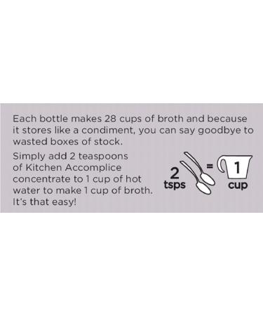 Kitchen Accomplice Reduced Sodium Beef Broth Concentrate 12oz - Shop Now! - Buy Online on GoSupps.com