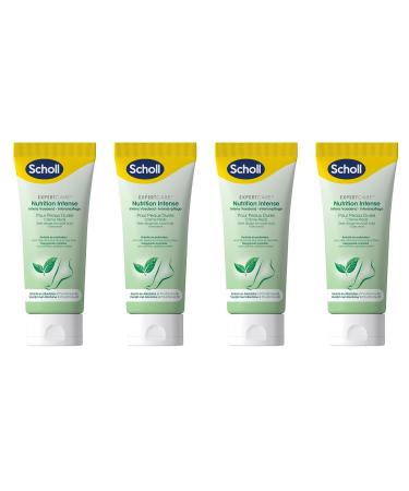Dr. Scholl's Scholl Intense Nutrition Creams - Very Dry Skin - Allantoin - 75 ml - Pack of 4