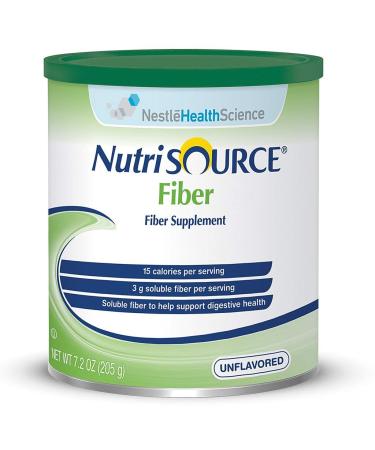 Nutrisource Fiber Unflavored Powder Supplement 7.2 oz. Canister 1 Each (Single)