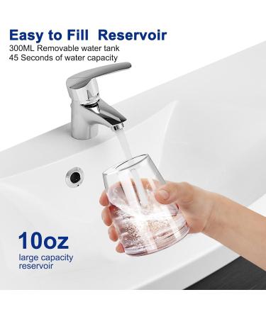 Water Dental Flosser Cordless - AFROG Portable 5 Modes Oral Irrigator IPX7 Waterproof Rechargeable Teeth Cleaner for Home & Travel - Buy Online on GoSupps.com