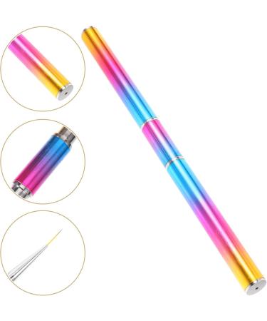 Housoutil 1pc Nail Art Drawing Pen Diy Nail Pen Nail Polish Brush Manicure Pen Nail Kits Nail Drawing Brush Manicure Tools Nail Art Pen Manicure Kits Nail Brush Painted Metal Rod - Buy Online on GoSupps.com