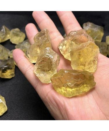 Natural Raw Citrine Quartz Crystal Original StoneReiki Specimen Home Decor NaturalReiki Decoration Full of Texture 100g - Buy Online on GoSupps.com