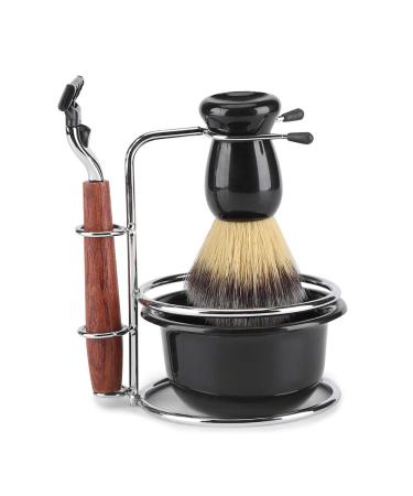 Shaving Stand Set 4 in 1 Gift Idea for Men - Shaving Stand for your Shaving Brush and Razor