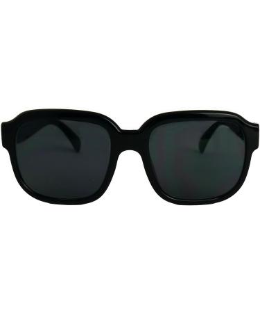 Shop Stylish Mini Retro Sunglasses - Prescription Thick Frame Glasses for Women | XL Lenses 1.0 Dioptria with Free Case - Buy Online on GoSupps.com