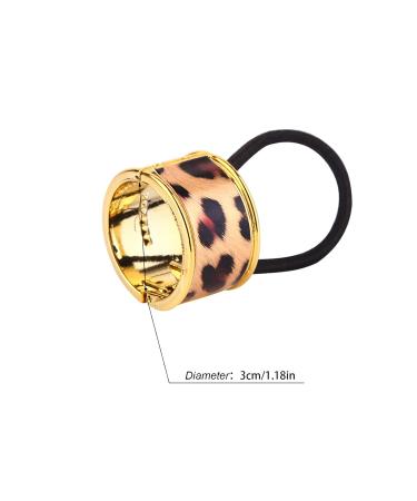 Shop Stylish Hair Tie Rings & Ponytail Holders | Elastic Hair Cuffs for Everyday & Travel | Fashion Colors: Wine Red Black & White Leopard Marble - Buy Online on GoSupps.com