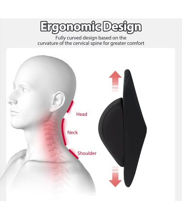 ZATOOTO Adjustable Car Neck Pillow | Memory Foam Headrest for All Heights - Black - Buy Online on GoSupps.com