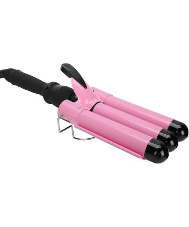 3 Barrel Curling Iron Wand - Hair Waver Curler with LCD Display | International Shipping | Perfect for Home & Salon Use - Buy Online on GoSupps.com