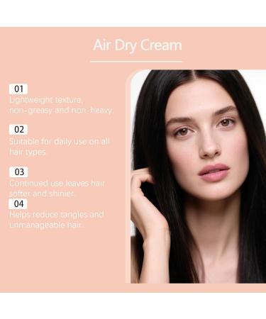  NQBXYKX cream for frizzy hair 100g air dry cream no conditioner long lasting care moisturizing smooth shine definition smooth - Buy Online on GoSupps.com