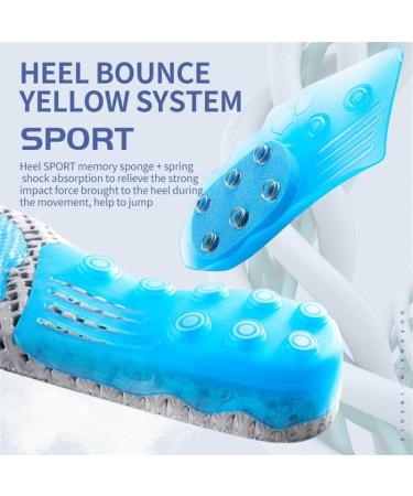 Buy Silicone Gel Insoles for Men & Women - Orthotic Sole Pads | Breathable Deodorant Cushion for Running | EU41-42 (260mm) - International Shipping - Buy Online on GoSupps.com