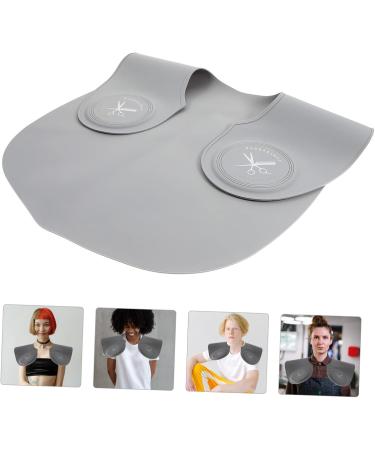 SKISUNO Hairdressing Silicone Shawl Collar Hair Cape Haircut Hair Stylist Supplies Hair Cutting Pad Salon Shoulder Pad Hairstylist Accessories Shampoo Silicone Hair Collar - Buy Online on GoSupps.com