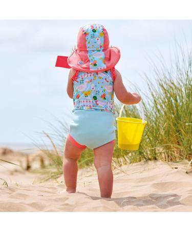 Splash About Baby Kids Legionnaire Sun Hat - S Size, Little Ducks Print - Buy Online on GoSupps.com
