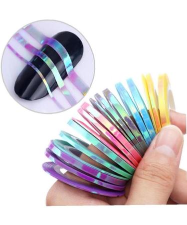 18 Rolls Nail Art Decorations - DIY 1mm 2mm 3mm Fimo Flower Fighter Bands for Creative Designs - International Shipping Available - Buy Online on GoSupps.com