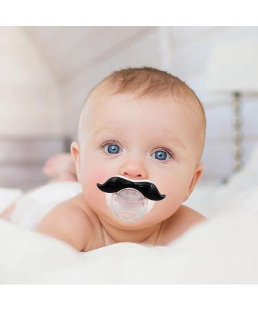 Jomewory Funny Schnuller-Bart | Silicone Pacifier Design for Kids | Ideal Baby Toy Gift for Boys & Girls - Buy Online on GoSupps.com