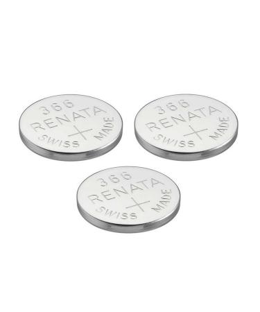 Renata Single Watch Battery Swiss Made Renata 366 or SR 1116 SW 1.5 V (3 Batteries 366 or SR 1116 SW)