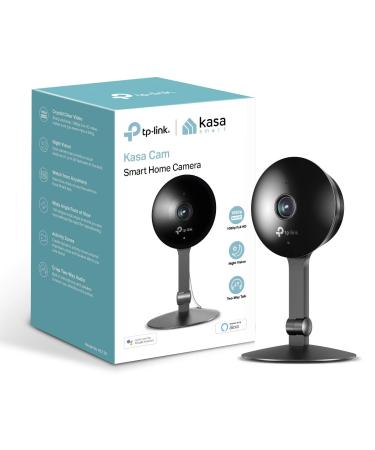 Kasa Indoor Camera by TP-Link, Rolling 2-day video history for 2-Yr Free, 1080P w/ Night Vision, 2-Way Audio, Motion Detection for Pet Baby Monitor, Works with Alexa & Google Home (KC120) Kasa Cam Indoor