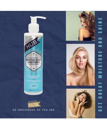 HUB Classic Moisture Boost Conditioner 250ml - Best for Dry Damaged Colored & Permed Hair | International Shipping Available - Buy Online on GoSupps.com