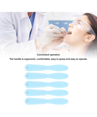 Verdant Touch Tooth Pavement Mixed Knife Set - 5 Light Blue Dental Spatulas for Alginate & Plaster Materials - International Shipping Available - Buy Online on GoSupps.com