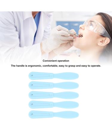 5pcs Dental Plastic Spatula Set - Impression Tool Mixing Knife & Plaster Spatula for Alginate Materials - Light Blue - Buy Online on GoSupps.com