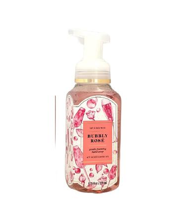 Bath & Body Works Bubbly Rose Gentle Foaming Hand Soap 8.75 oz (Bubbly Rose)