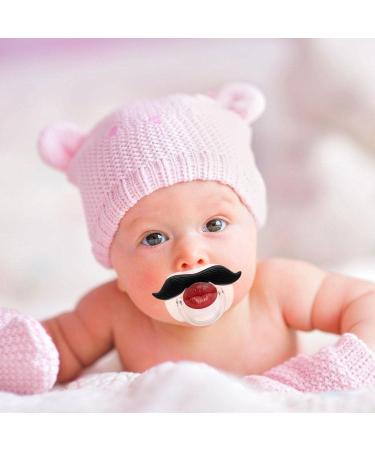 Vincent Bart Schnuller Orthodontic Mustache Pacifier for Toddlers | Soft Silicone Baby Pacifier - Safe & Unisex - Buy Online on GoSupps.com
