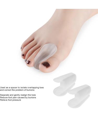 Toe Spreader & Bunion Corrector - Premium Silicone Foot Relief for Home & Travel | Comfortable & Easy to Use - Buy Online on GoSupps.com