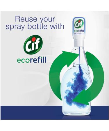 Cif Cleanboost Power + Shine Bathroom Cleaner Spray 700ml Removes Limescale & Soap Scum with Naturally Derived Cleaning Agent & No Harsh Smells 5 Pack + Gift for You: Organza Small Bag - Buy Online on GoSupps.com