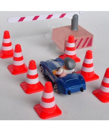 Toyandona Mini Warder Set - 30 Robust Plastic Cones for Children s Sports Dog Training & Parkour - Ideal Gift Red - Buy Online on GoSupps.com