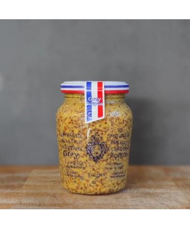 Grey Poupon Wholegrain mustard 210g | Seeded mustard | old style mustard| seed mustard - Buy Online on GoSupps.com