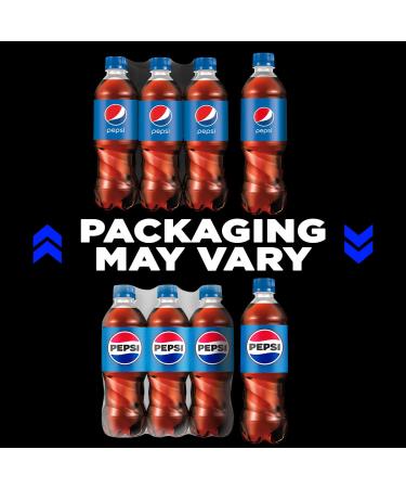 Pepsi Cola Original - Caffeinated Soft Drink (6 x 500ml Bottles) | International Shipping Available - Buy Online on GoSupps.com