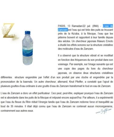 Zamzam Water (Zam Zam Well) - 1 x 500ml (50cl) - Authentic Makkah (Mecca) in Saudi Arabia - Mineral Water (1 x Bottle) - Buy Online on GoSupps.com
