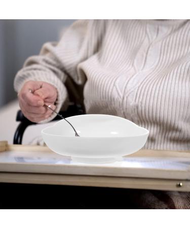 Healvian Scoop Plate - Spill-Proof Dish with Suction Base for Elderly & Disabled Adults - Buy Online on GoSupps.com