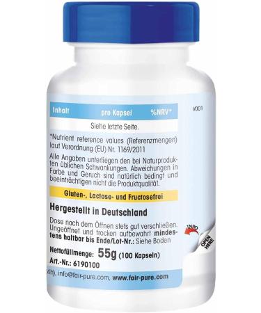 Fair & Pure Soy Isoflavones 35mg - Vegan 100 Capsules with Tocotrienols | Premium Soy Extract for Health - Buy Online on GoSupps.com