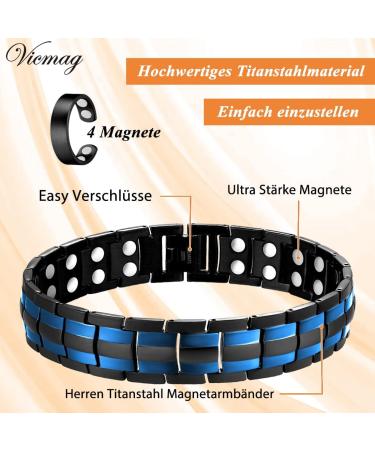 Vicmag Titanstahl Magnetic Hardship Men s Double-Row Ultra-Strength Magnets with Adjustment Tools & Gift Box - International Shipping Available - Buy Online on GoSupps.com