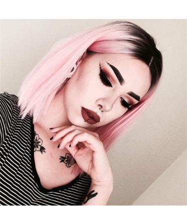 Wig Women Short Bob Pink Cosplay Long Synthetic Brazilian Curly Women Straight Party Hair 50s 60s 70s 80s