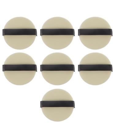 7pcs Non-latex Puff Blush Powder Puff Liquid Foundation Puff Cotton Round Makeup Puff Puff Sponge Toe Dividers for Nail Polish Bb Puffs Hydrophilic Non-latex Wet Puff Face 1 Count (Pack of 1) Light Green