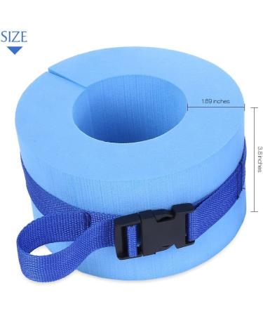 Blue Foam Swim Aquatic Cuffs Set of 2 for Water Aerobics Fitness Training - Buy Online on GoSupps.com