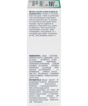 Whale Balea Med Ultra Sensitive Facial care for sensitive skin with cica without perfume parabens dyes pack of 3 3 x 50 ml 150 ml - Buy Online on GoSupps.com