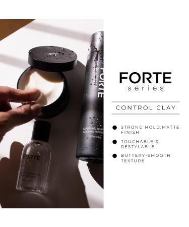 Fort Series Control Hair Clay for Men - Easy Application Clay Pomade for All-Day Hold and Texturized Hair - 2.5 Oz - Buy Online on GoSupps.com