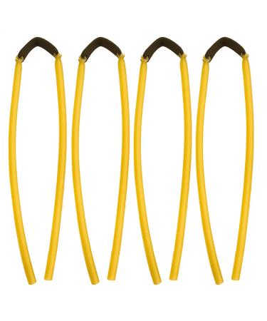 GM&BW 4 or 9 Slingshot Replacement Band Sets, Elastic Rubber Tubular Bands Compatible with Catapult from Trumark,Daisy,Barnett,MarksmanSuitable for All Insert-Yoke-into-Tube Resortera Heavy 4pc - Buy Online on GoSupps.com