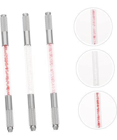 NOLITOY 9 Pcs Fruit Embroidery Pen Brow Pencil Makeup Tool Metal Pen Crystal Pen Miss Make up Cosmetics 1 count (Pack of 1) Assorted Colorx3pcs - Buy Online on GoSupps.com
