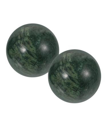 Hapinary 2st Jade-fitness handball Silent jade balls acupressure handball chinese handmade balls magnetic baoding balls marble-baoding balls Tools handy type training ball older